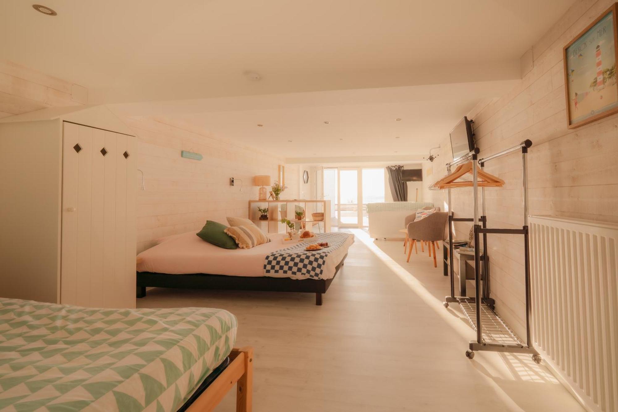 Les Chambres D'Hotes De La Mer Merlimont-Plage Exterior foto
